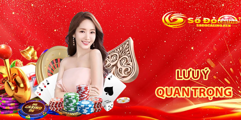 Lưu Ý Quan Trọng Nhất Khi Đăng Ký Sodo